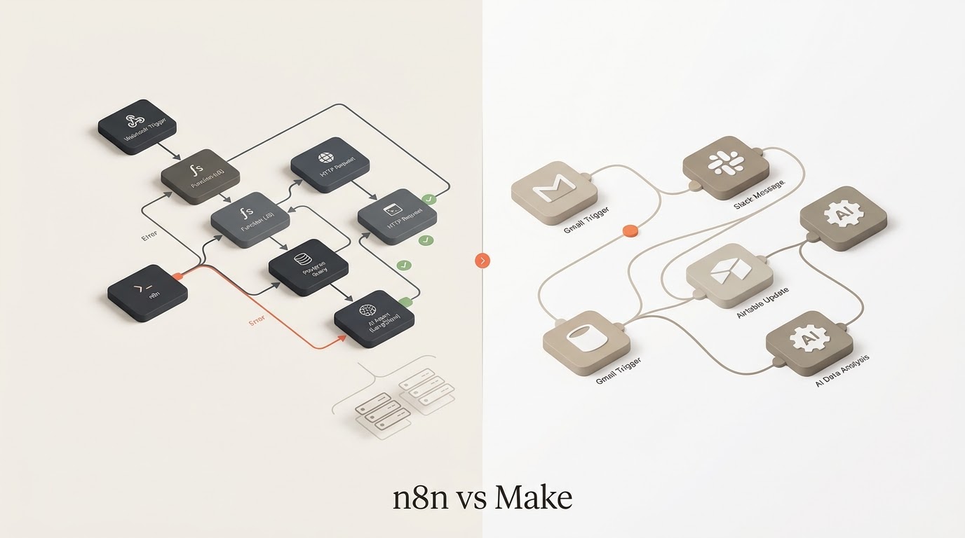 n8n vs Make (Integromat): A Real Production Comparison